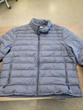 Heatkeep Navy Puffer Coat Jacket XXL